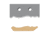Woodstock 4-1/4in Crown Moulding Knife Set of 2 D3337