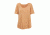 Woolrich Meadow Forks Women's 3/4 Sleeve Shirt, Cantaloupe, 7055