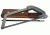 Wyoming Knife RB3 Break Apart Replacement Blade Hard-Point Heat Treated For Cutt