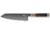 Xin Cutlery 14.3in Acid Etched Handmade Japanese Style Chef's Knife, 14.3in Overall, 8in Damascus Steel Blade, White Buffalo Horn/Rosewood/Nickel Silver Handle, XC106