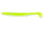 Yamamoto Baits Swimming Senko 5.5in Swimbaits, 7 pack, Chartreuse Shad, YAM-31L-07-909