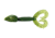 Yamamoto Baits Double Tail Hula Grub, 5in, 10pk, Fading Watermelon/Black Flake, 97-10-194J