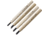 Yoshiharu Cutlery Japan Y-4 Japanese Carving Knife Set, 8.25in Overall, 1.25in Blade, Natural Wood Handle, AC011