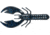 Yum Craw Papi, 8 Pack, 3.75in, Black Blue Flake, YCRP321