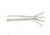 Z-man TRD Ticklerz Soft Bait, 8, 2.75in, Pearl, TTIC-84PK8