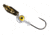 Z-man Eye Strike Chatterbait 4/0 3/8 oz Gold 2 Pack, CBE4038-2PK2