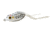 Z-man Leap Frogz Walking Frog 2.75in, White Knight, LFWL-05