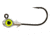 Z-man Trout Eye Jigheads 1/8 oz Chartreuse 3 Pack, TEJH18-05PK3