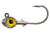 Z-man Trout Eye Jigheads, Gold, 1/8oz, 3 per Pack, TEJH18-04PK3