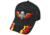 Zan Headgear 3-D Embroidered Black Cap Helmet Skull CPA139