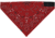 Zan Headgear SportFlex Bandanna - Men's, Red Paisley, SportFlex, BL106