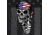 Zan Headgear Cotton Flydanna, One Size, USA Gun Skull, Z711