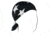 Zan Headgear SportFlex Flydanna, One Size, Black and White Flag, ZL091