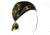 Zan Headgear Cotton Flydanna, One Size, Hot Rod Flame, Z435