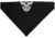 Zan Headgear SportFlex Bandanna - Mens, Black / White Skull, BL002
