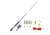 Zebco Ready Tackle Panfish 10sz 5 ft 6 in Spinning Combo w/Strike King Tackle, 2 Pieces, Light, 21-44695