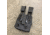 Zero9 Body Cam Case Holster, Axon Body 2, Molle Loks, Wolf Grey, Z9-2006-GRY-MLK