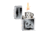 Zippo NFL Classic Style Lighter - Oakland Raiders, Brushed Chrome 28217