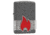 Zippo Red Vintage Wrap Lighter w/ Box 29663