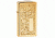 Zippo Venetian Classic Style Slim Lighter, High Polish Brass 1652B