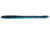 Zoom Finesse Worm, 20 Pack, 4.5in, Black Sapphire, 004100X