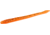 Zoom Finesse Worm, 20 Pack, 4.5in, Bourbon Blaze, 004416X