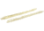 Zoom Finesse Worm, 20 Pack, 4.5in, Fools Gold, 004402X
