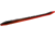 Zoom Finesse Worm, 20 Pack, 4.5in, Red Shad, 4029