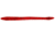 Zoom Finesse Worm, 20 Pack, 4.5in, Ruby Red, 004134X