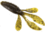 Zoom Z-Hog Jr Creature Bait, 10 Pack, 3.5in, Green Pumpkin, 123025