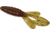 Zoom Z-Hog Jr Creature Bait, 10 Pack, 3.5in, Green Pumpkin Red, 123202X