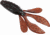 Zoom Z-Hog Jr Creature Bait, 10 Pack, 3.5in, Scuppernong Green, 123316X