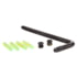 Trijicon DI Night Sight Standard Replacement Kit, Green Fiber &amp; Black Retainer, AC50011