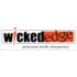 Wicked Edge Logo Sticker, White, Small, WESTK-SM
