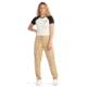 Body Glove Myly Mid-Rise Cargo Jogger Pant - Tan 765C19CC, M, Tan, JP2854-TAN-M