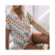 Body Glove Just Be You Button-Up Shirt - Multi 27BD6008, XS, Multi, JT25389-964-XS