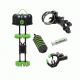 30-06 Outdoors Saber 5pc Bow Package, Black/Green, BPK-GR