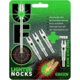 .30-06 Outdoors UFO Lighted 3+1 BP Nock, .244, Green, UFO244G