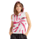 Body Glove Talia Tie-Dye Sleeveless Hoodie - Aqua EF438D35, S, Aqua, JT25087FTB1735B-445-S