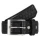5.11 Tactical 1.5in Basketweave Leather Belt - Men's, Black, L, 59503-019-L