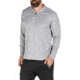 5.11 Tactical Catalyst 1/4 Zip Shirt - Mens, Heather Grey, Extra Large, 82118-016-XL