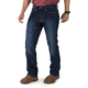 5.11 Tactical Defender-Flex Straight Jean - Mens, Stone Wash Indigo, 35-30, 74477ABR-648-35-30