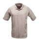 5.11 Tactical Performance Short Sleeve Polo - Men's, Large, Tall, Silver Tan, 71049T-160-L