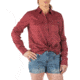 5.11 Tactical Nikita Long Sleeve Shirt - Womens, Cabernet, Small, 62398-569-S