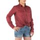 5.11 Tactical Nikita Long Sleeve Shirt - Womens, Cabernet, Small, 62398-569-S