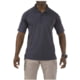 5.11 Tactical Performance Short Sleeve Polo - Men's, Extra Large, Tall, Charcoal, 71049T-018-XL