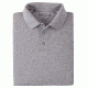 5.11 Tactical Short Sleeve Utility Polo Shirt- Heather Grey, Size L 41180-016-L