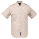 5.11 Tactical B-Class Shirt Shiort Sleeve Womens Poly/Rayon, Silver Tan