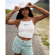 Body Glove Marina Ribbed Tank Top - Cream AFA7609C, XL, Black, JT25099JRB1721A-1-XL