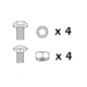 Magma Mounting Fastener Pack, All Rectangular Grills, mounting-fastener-pack-all-rectangular-grills